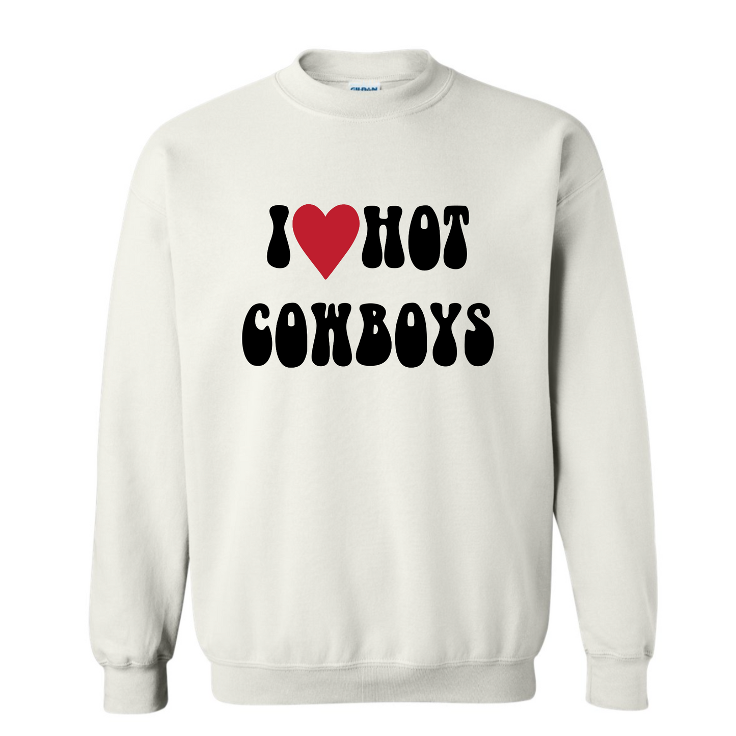 I <3 cowboys sweatshirt