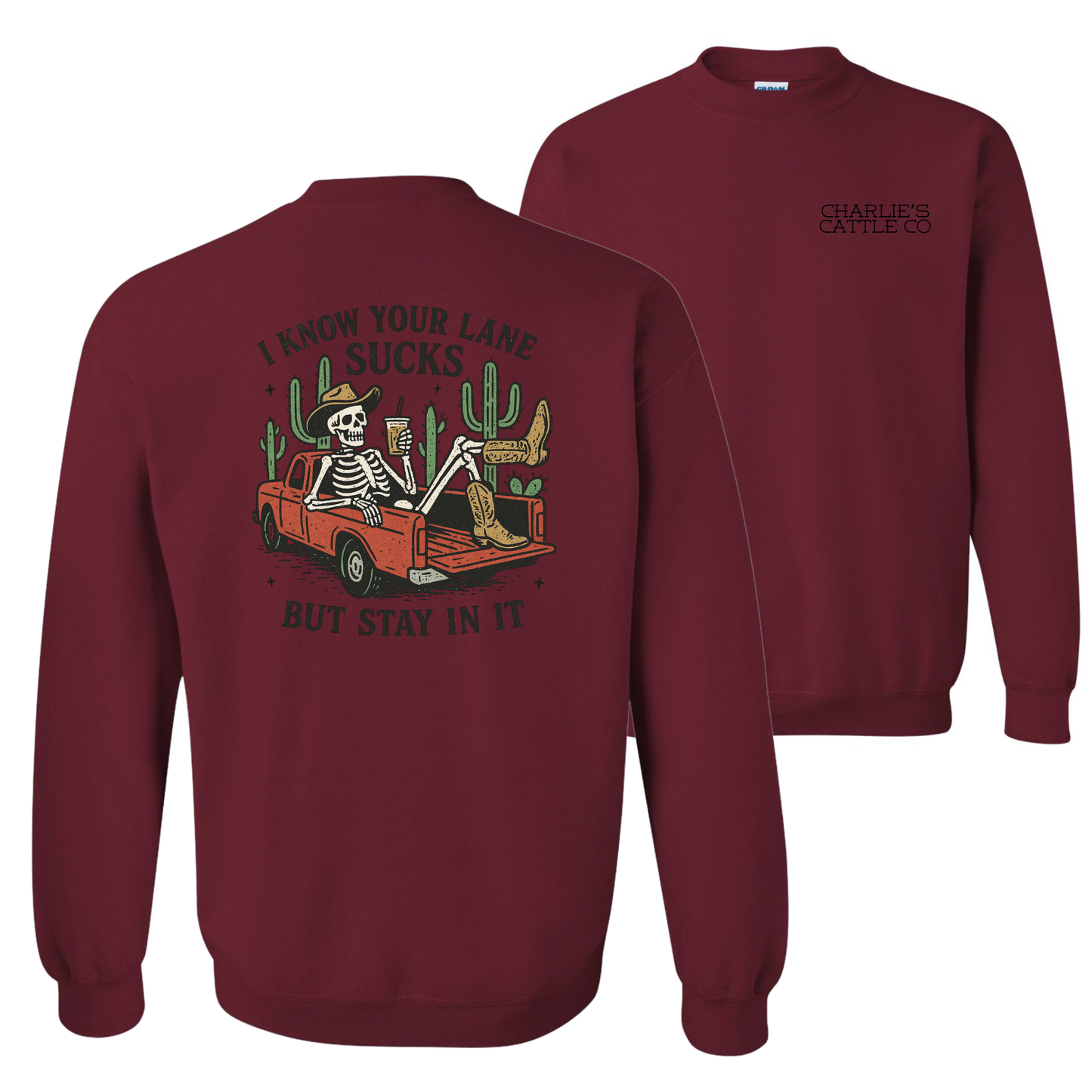 Stay In Your Lane Sweatshirt
