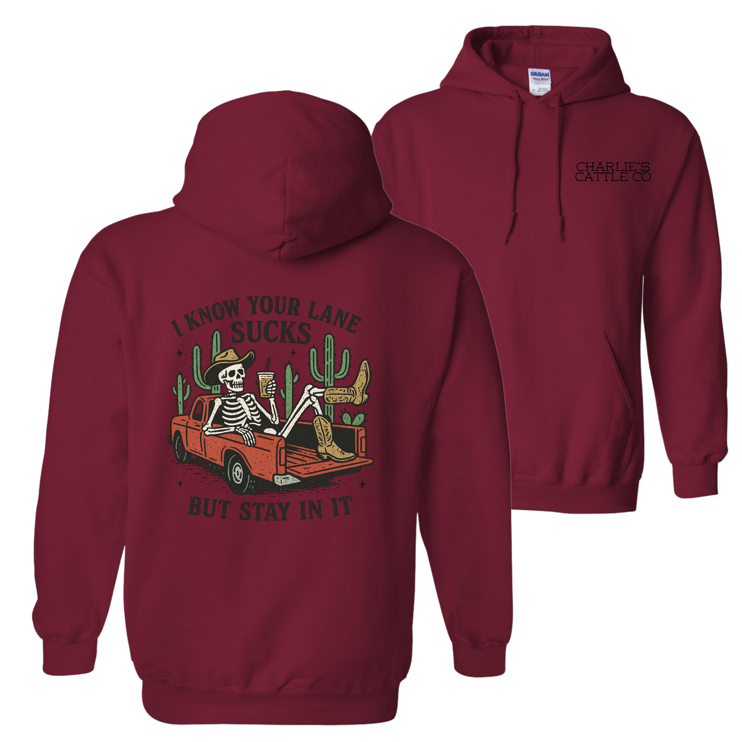 Stay In Your Lane Hoodie