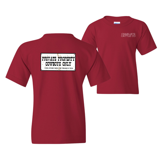 Cowboy's Only Youth T-Shirt
