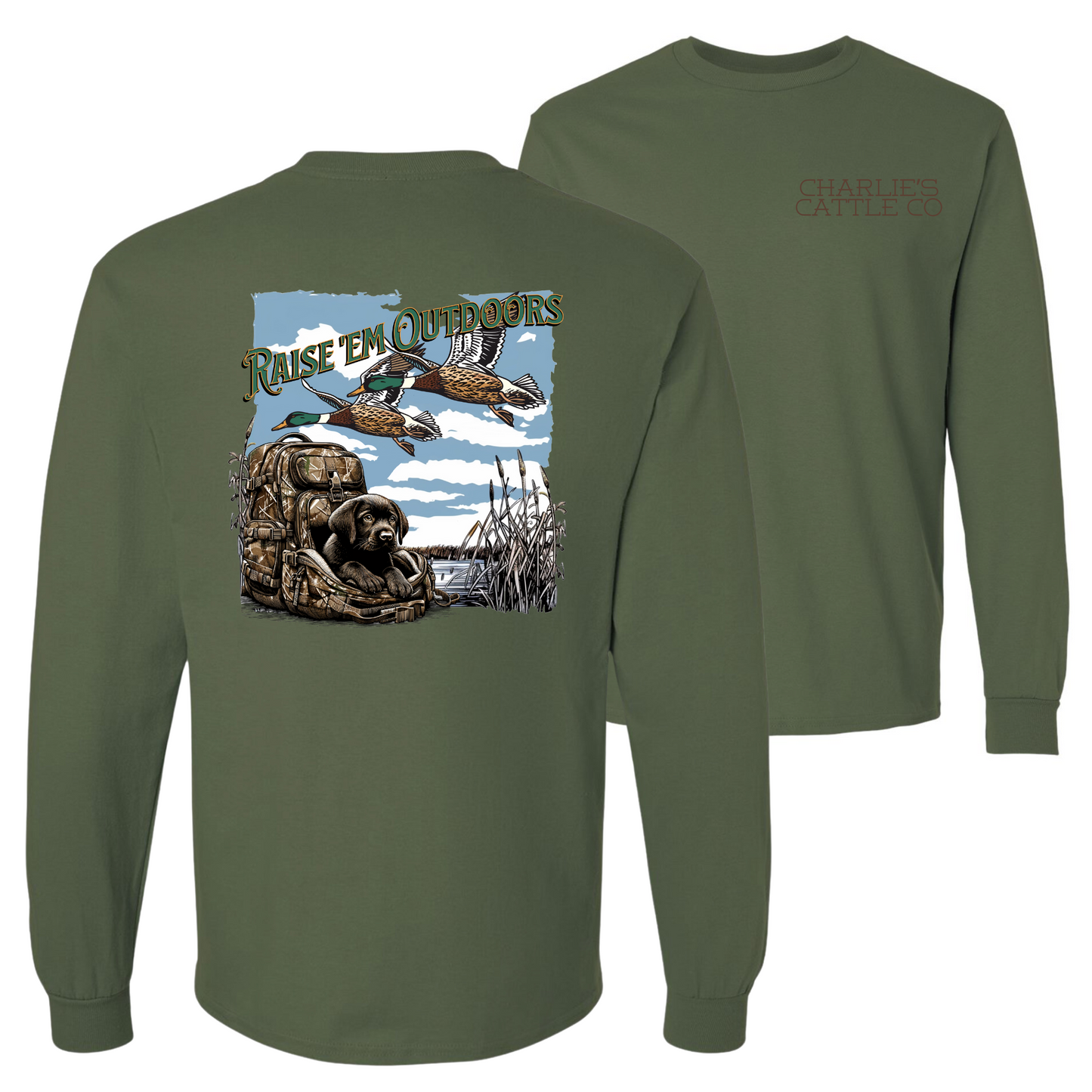 Raise Em Outdoors Long Sleeve Tee