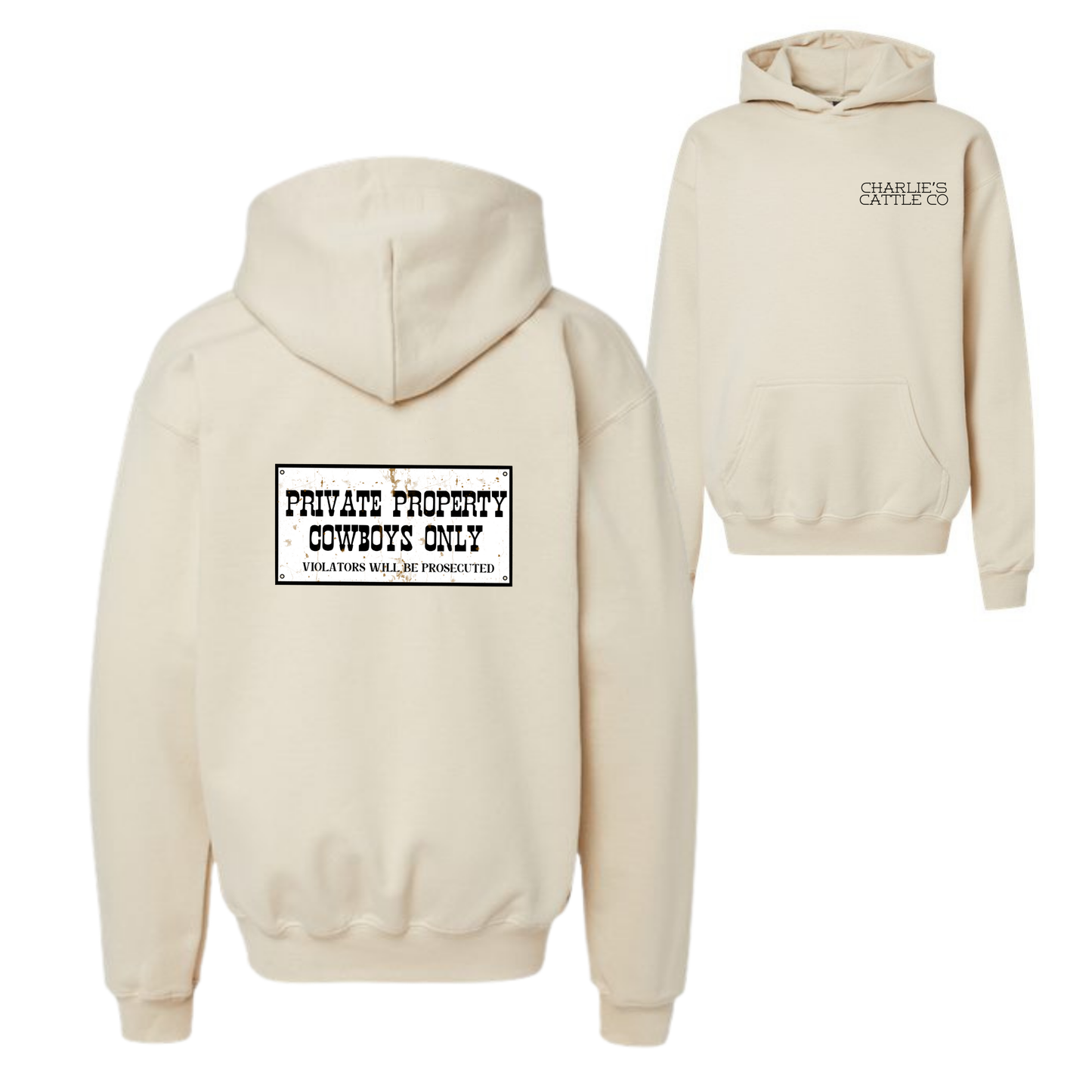 Cowboy's Only Youth Hoodie