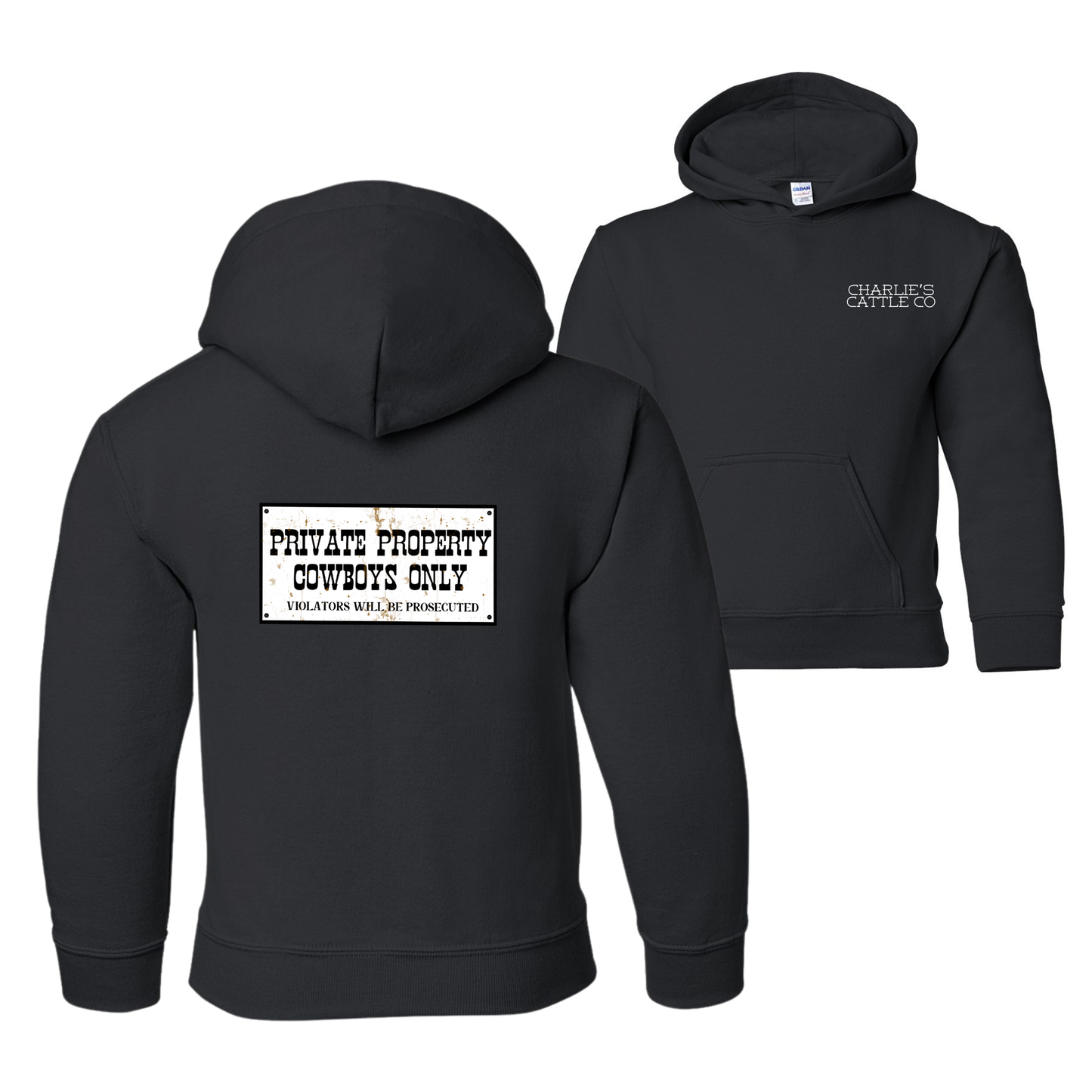 Cowboy's Only Youth Hoodie