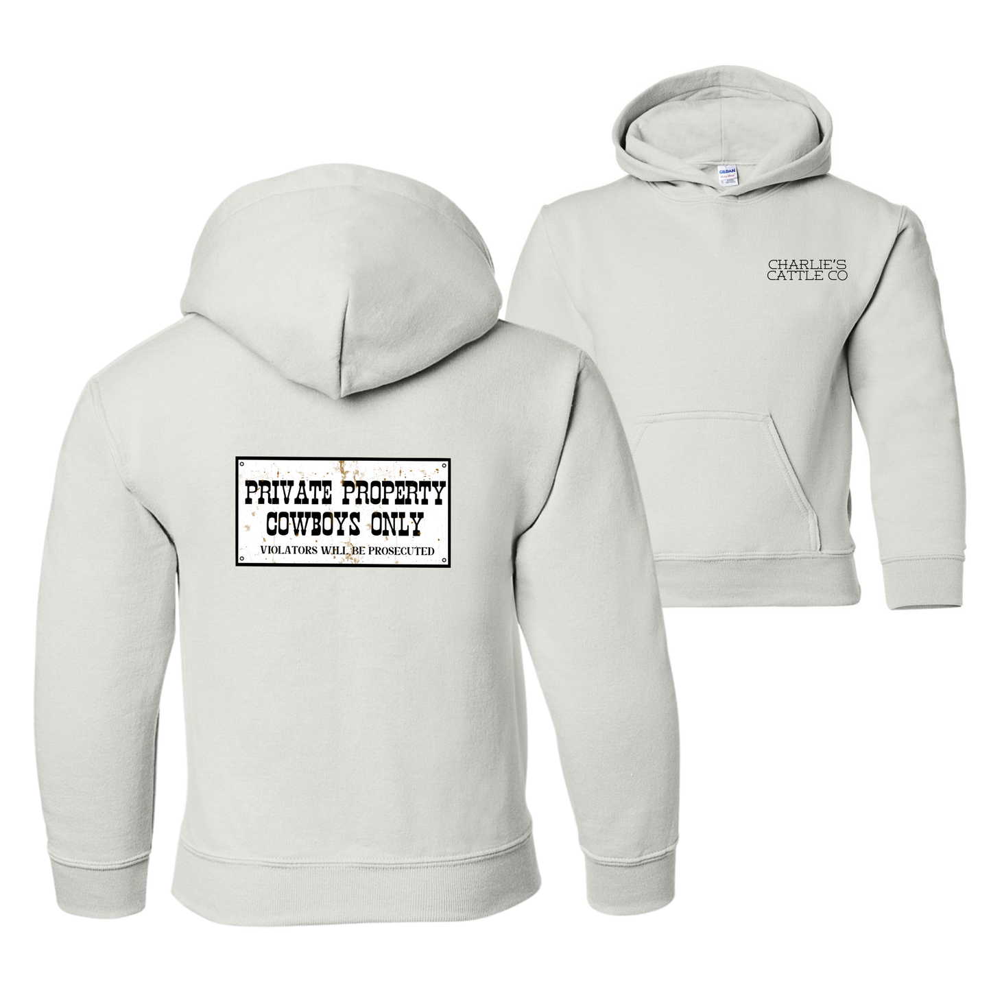 Cowboy's Only Youth Hoodie