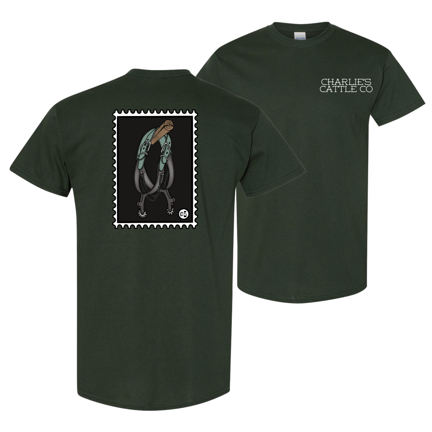 Western Post Card T-Shirt