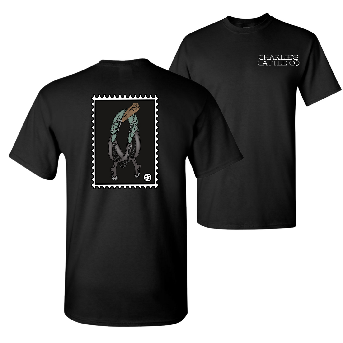 Western Post Card T-Shirt