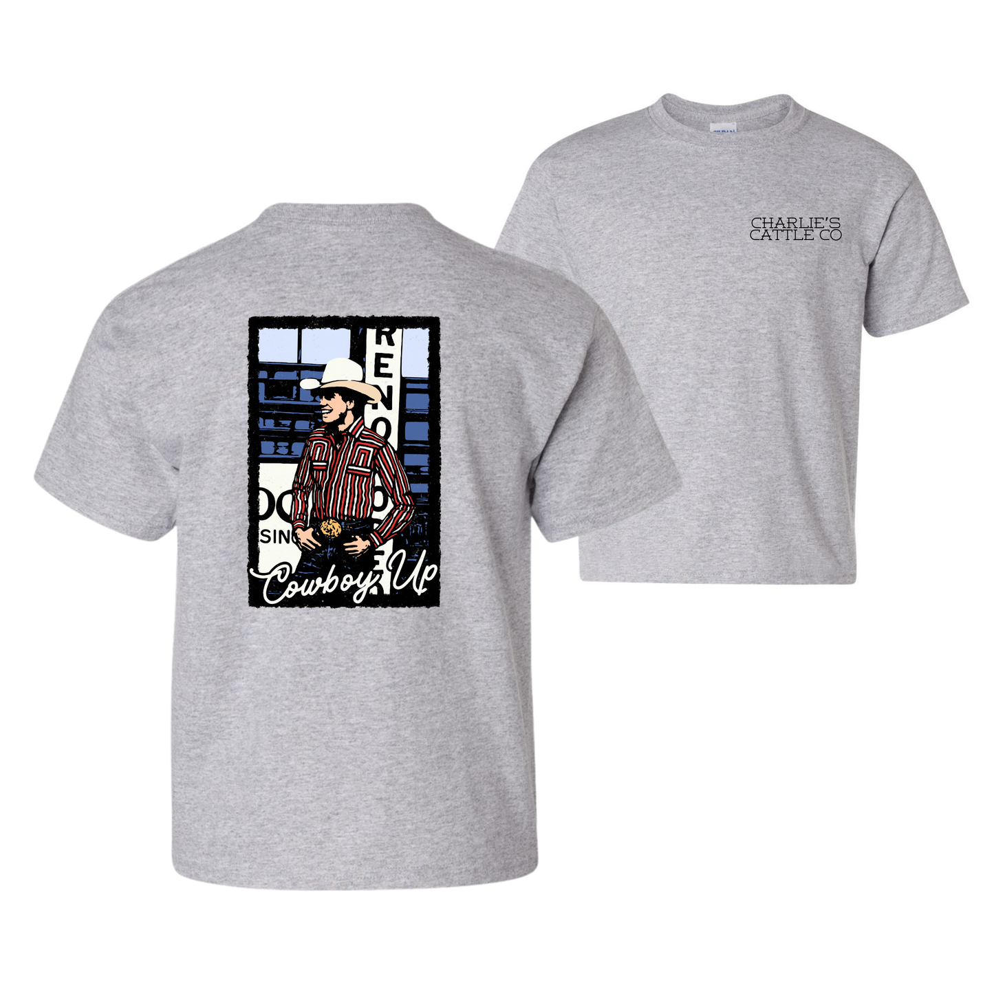 Lane Frost Cowboy Up Youth T-Shirt