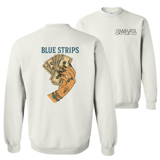 Blue Strips Sweatshirt