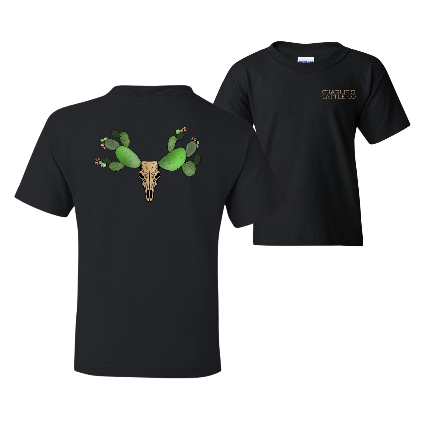 Cactus Longhorn Youth T-Shirt