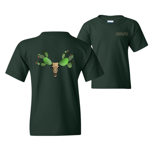 Cactus Longhorn Youth T-Shirt