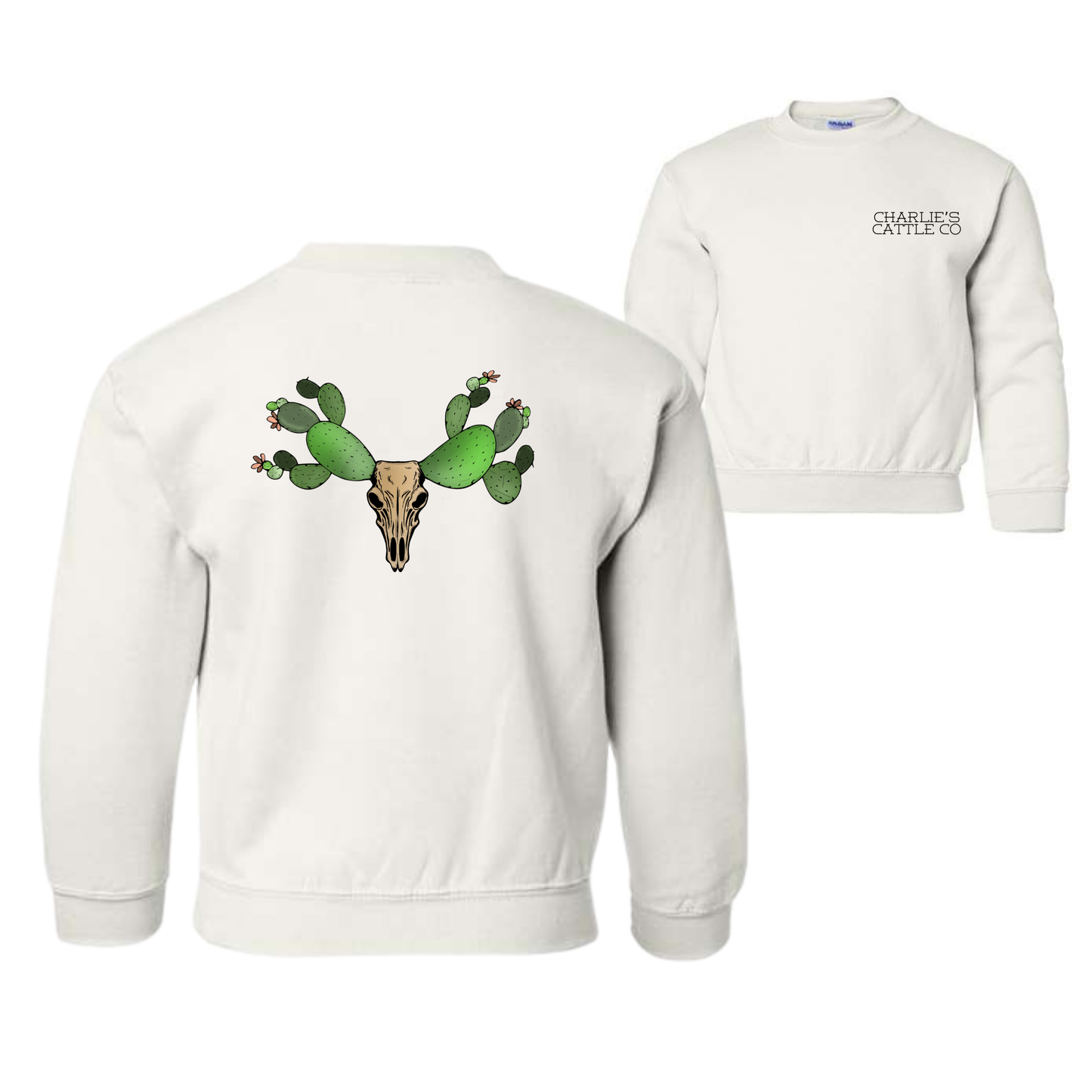 Cactus Longhorn Youth Sweatshirt