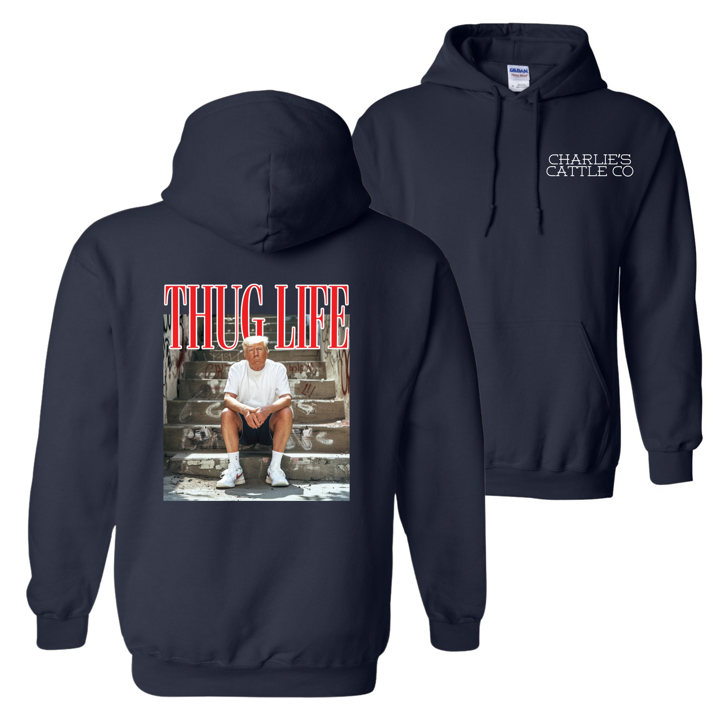 Thug Life Trump Hoodie