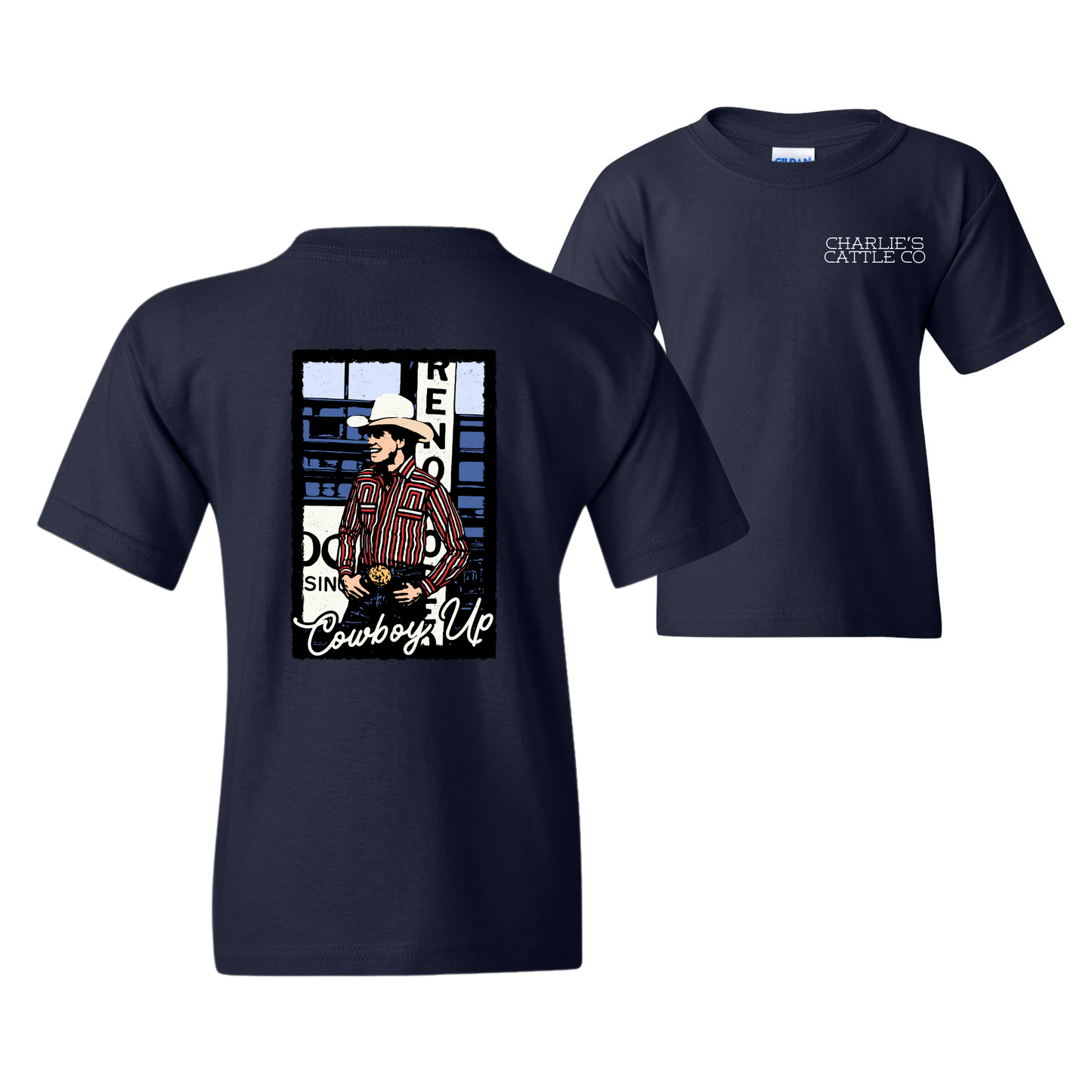 Lane Frost Cowboy Up Youth T-Shirt