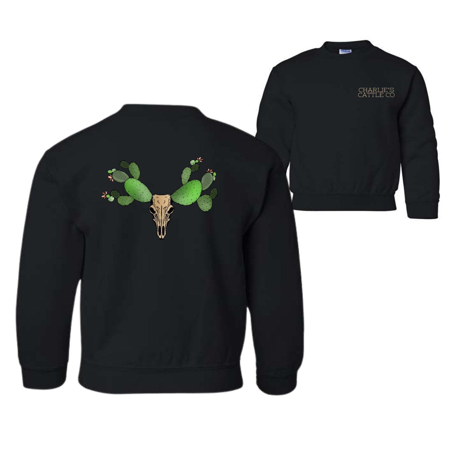 Cactus Longhorn Youth Sweatshirt