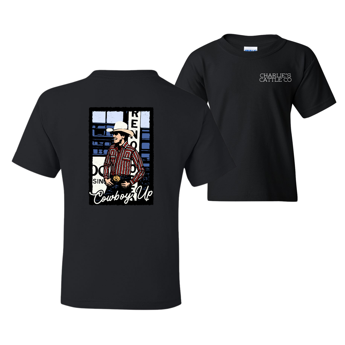 Lane Frost Cowboy Up Youth T-Shirt