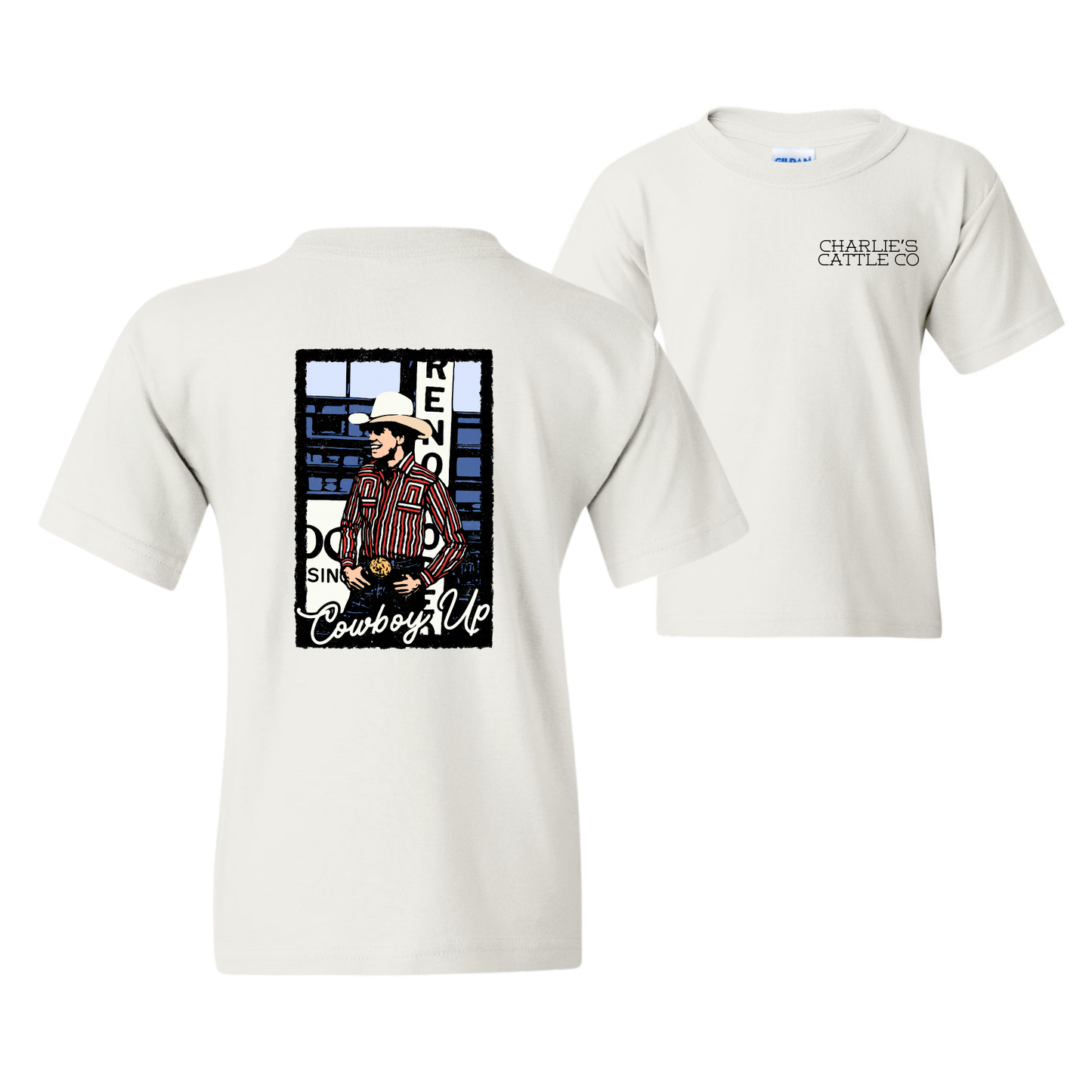 Lane Frost Cowboy Up Youth T-Shirt