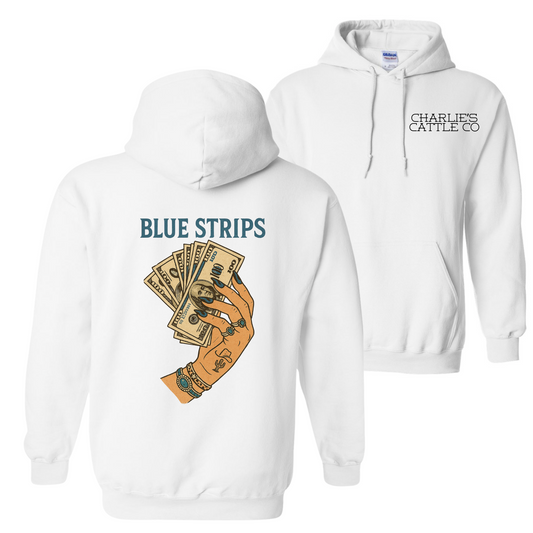 Blue Strips Hoodie