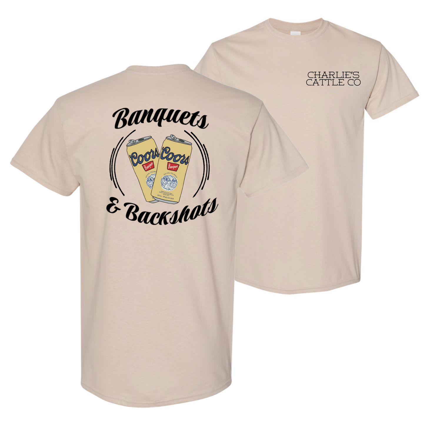 Backshot's & Banquet's T-Shirt