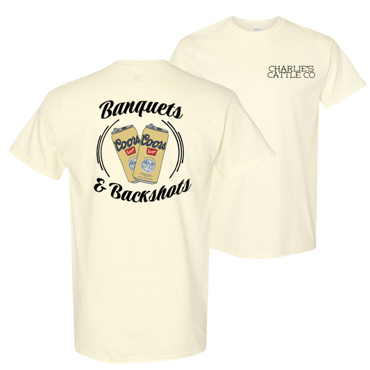 Backshot's & Banquet's T-Shirt