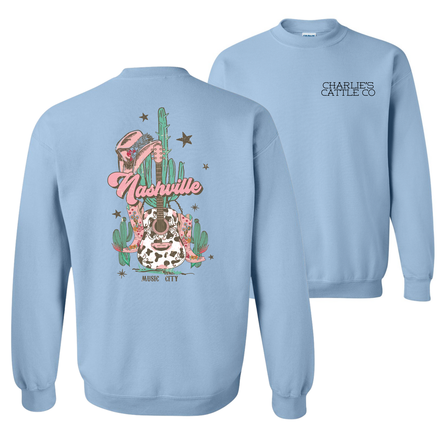 Nashville Music City Sweatshirt