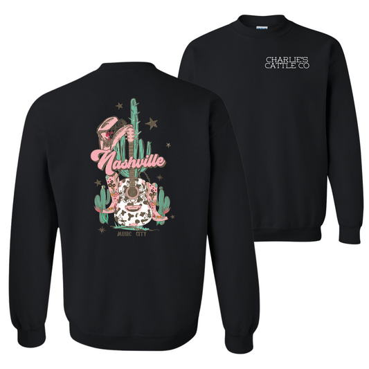 Nashville Music City Sweatshirt