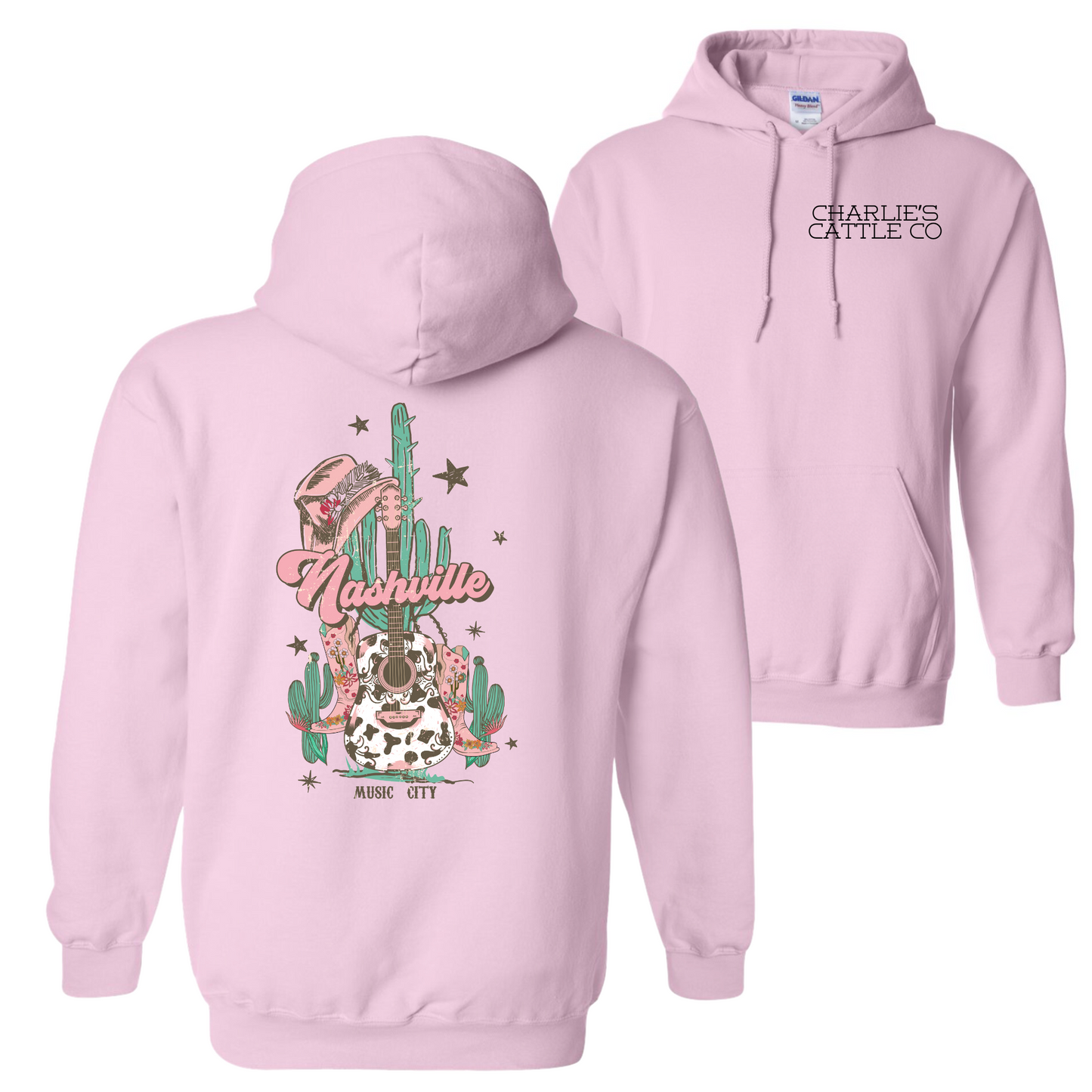 Nashville Music City Hoodie