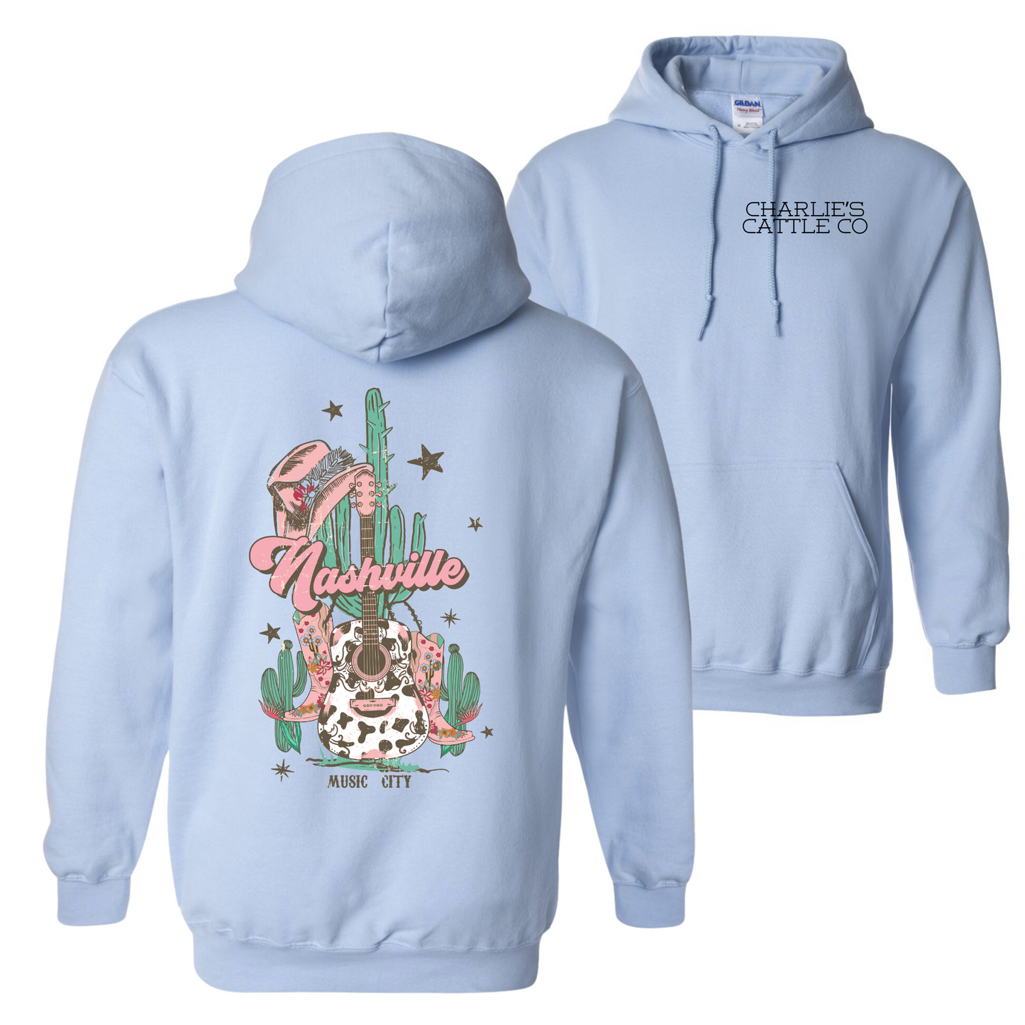 Nashville Music City Hoodie