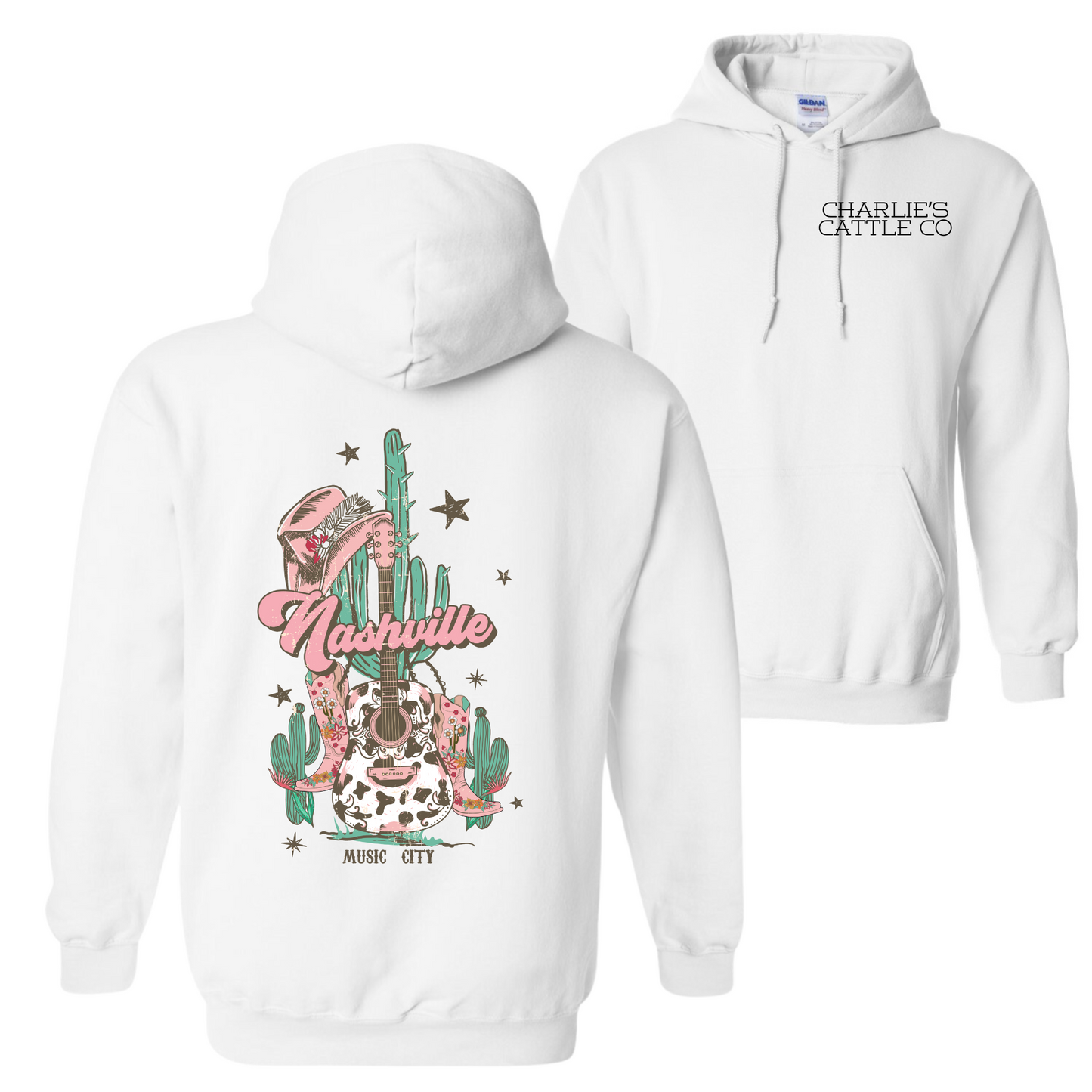 Nashville Music City Hoodie