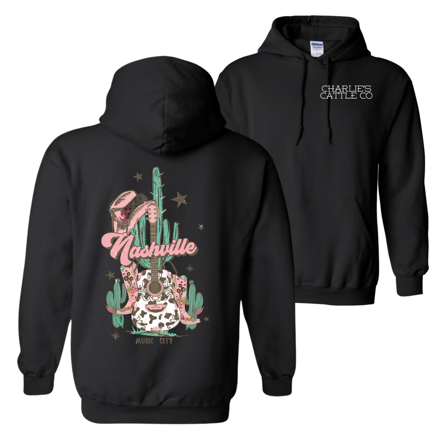 Nashville Music City Hoodie