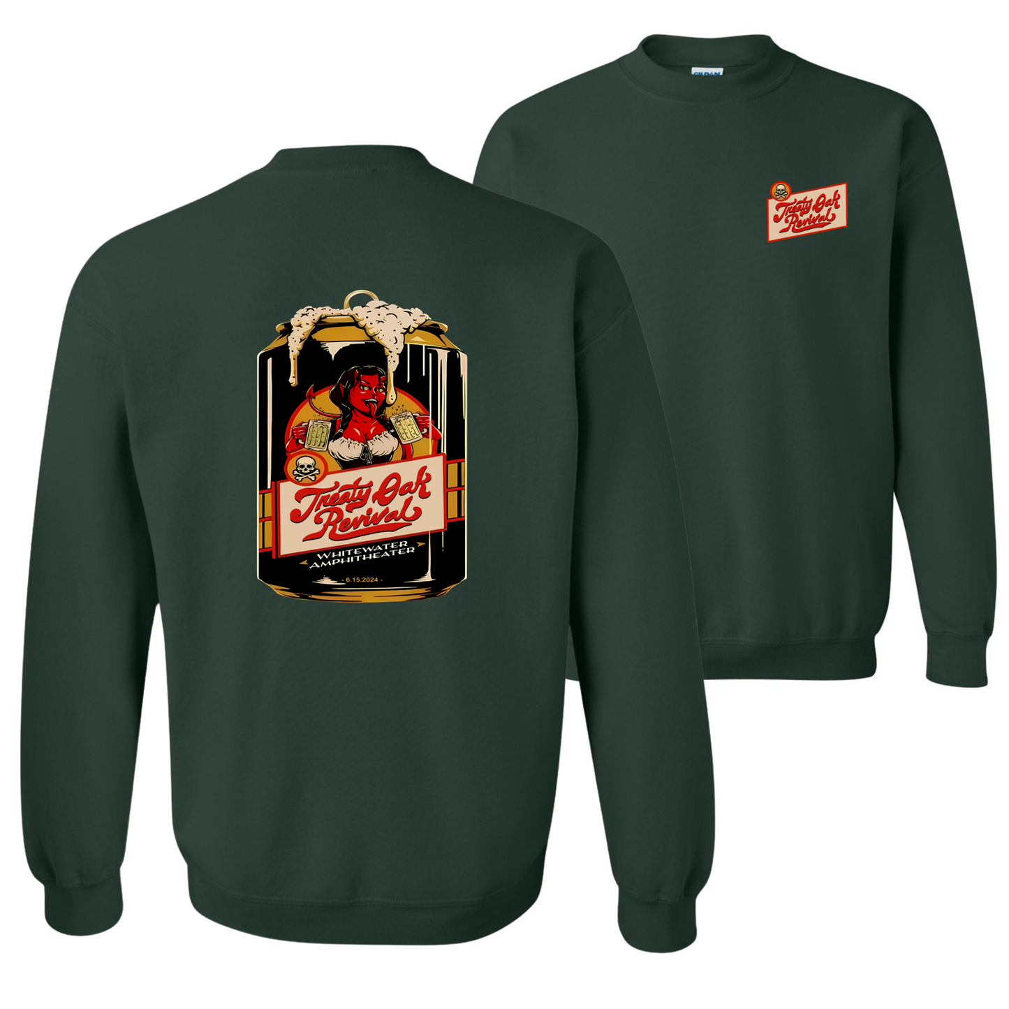 Treaty Oak Beer Can Sweatshirt