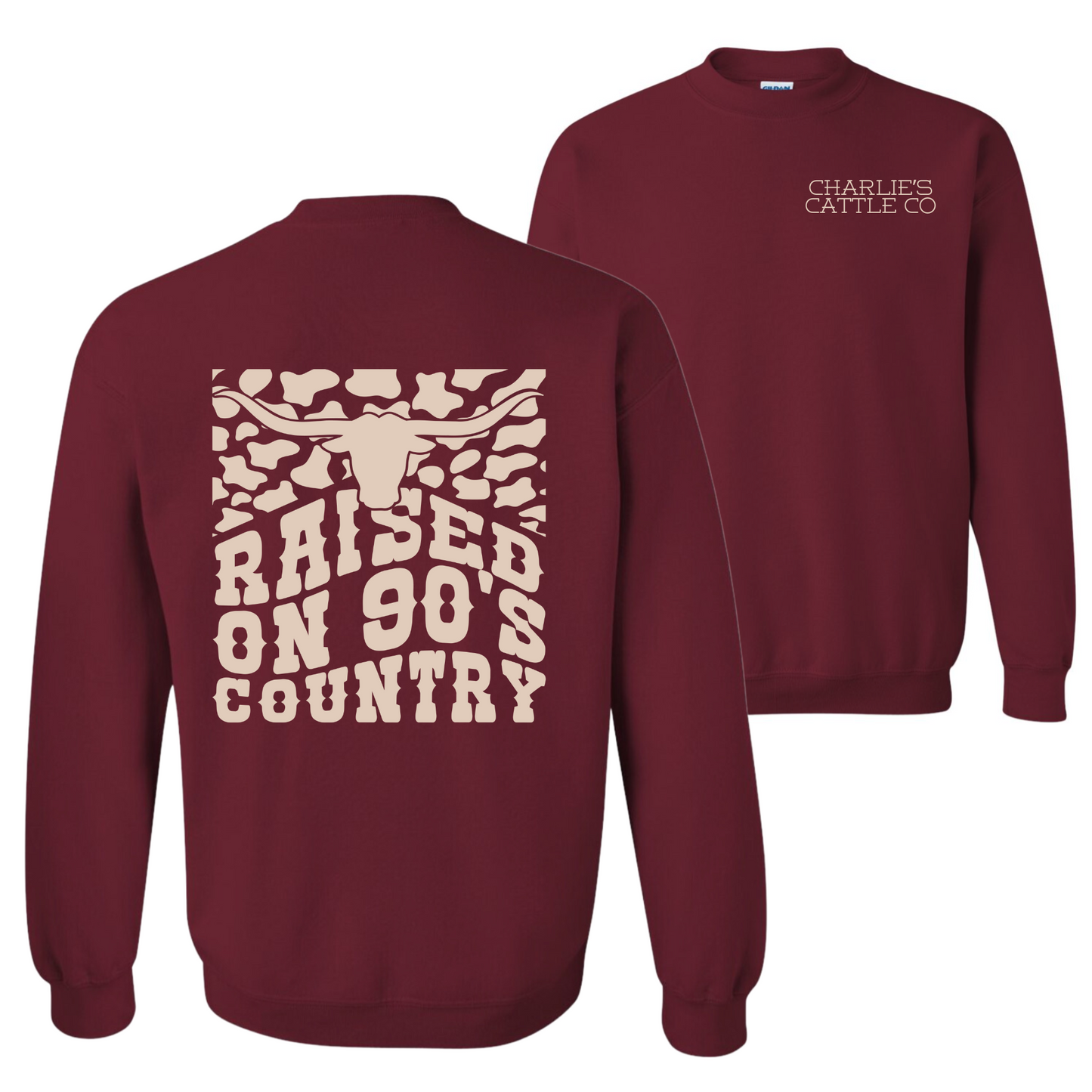 Raised on 90's Country Sweatshirt