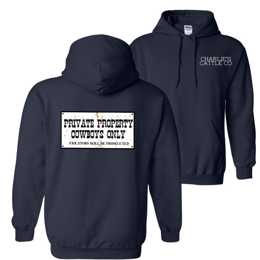 Cowboy's Only Hoodie