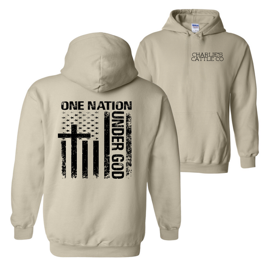 One Nation Under God Hoodie