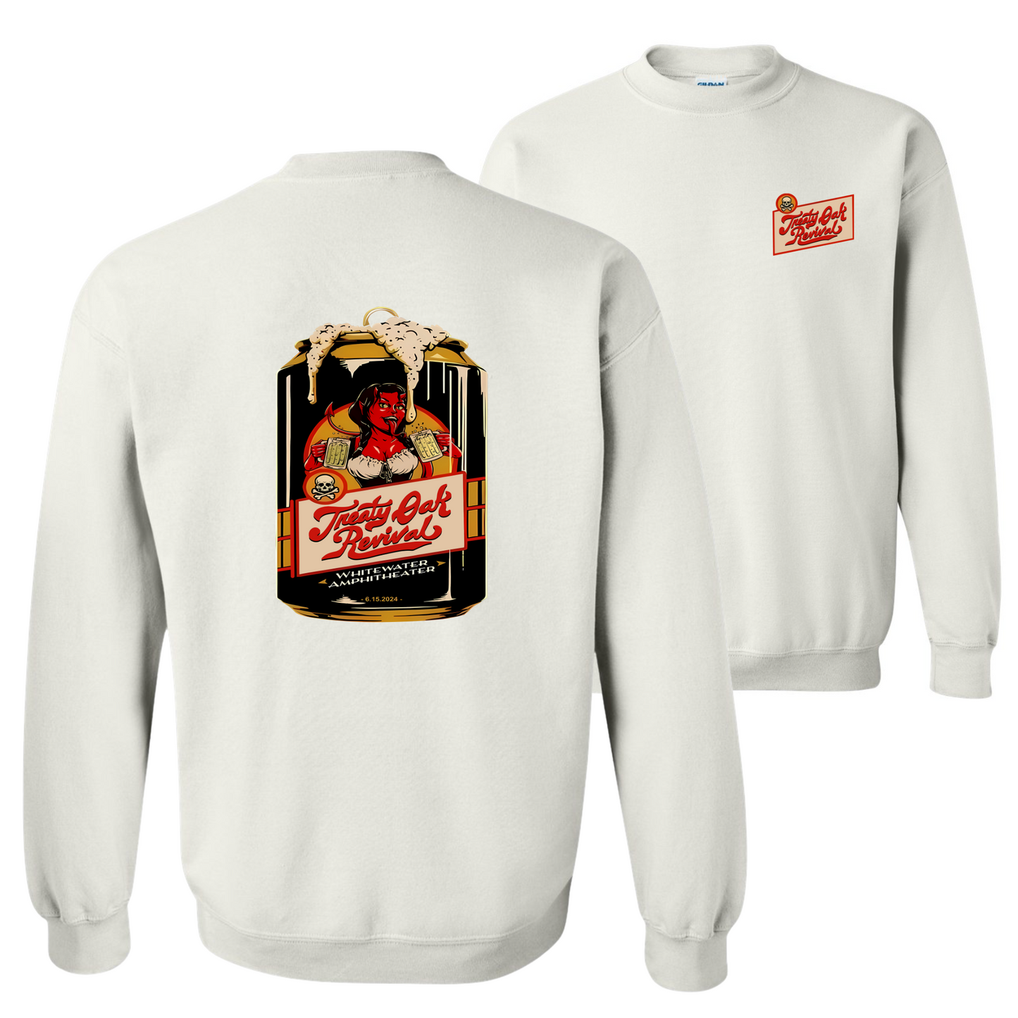 Treaty Oak Beer Can Sweatshirt