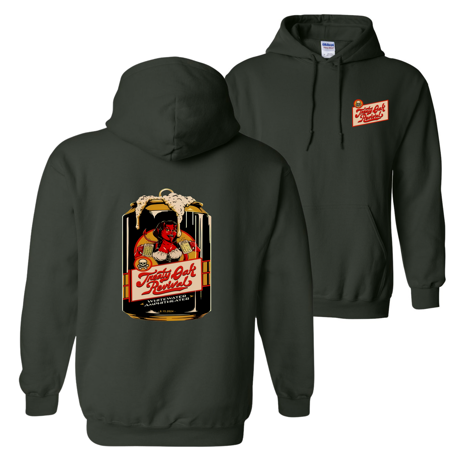 Treaty Oak Beer Can Hoodie