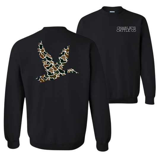 Camo Flying Mallard Sweatshirt