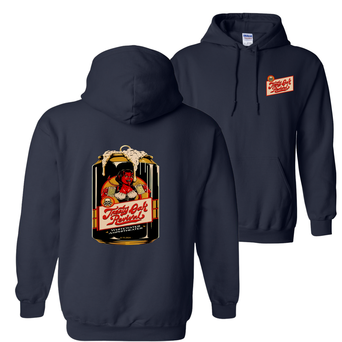 Treaty Oak Beer Can Hoodie