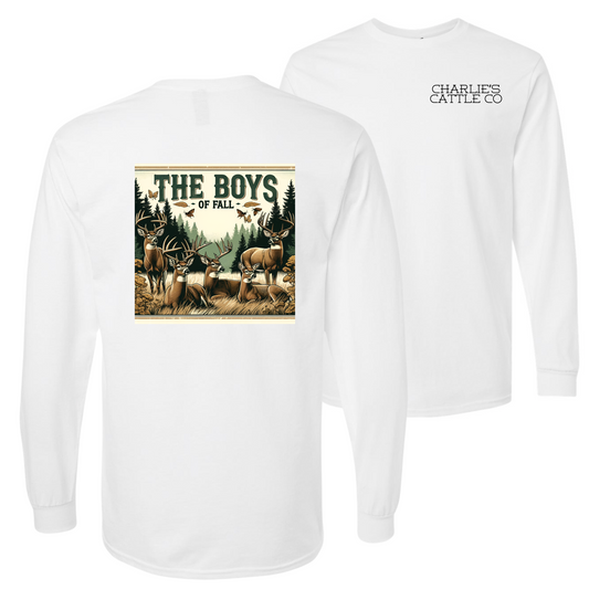 Boys of Fall Deer Long Sleeve Tee