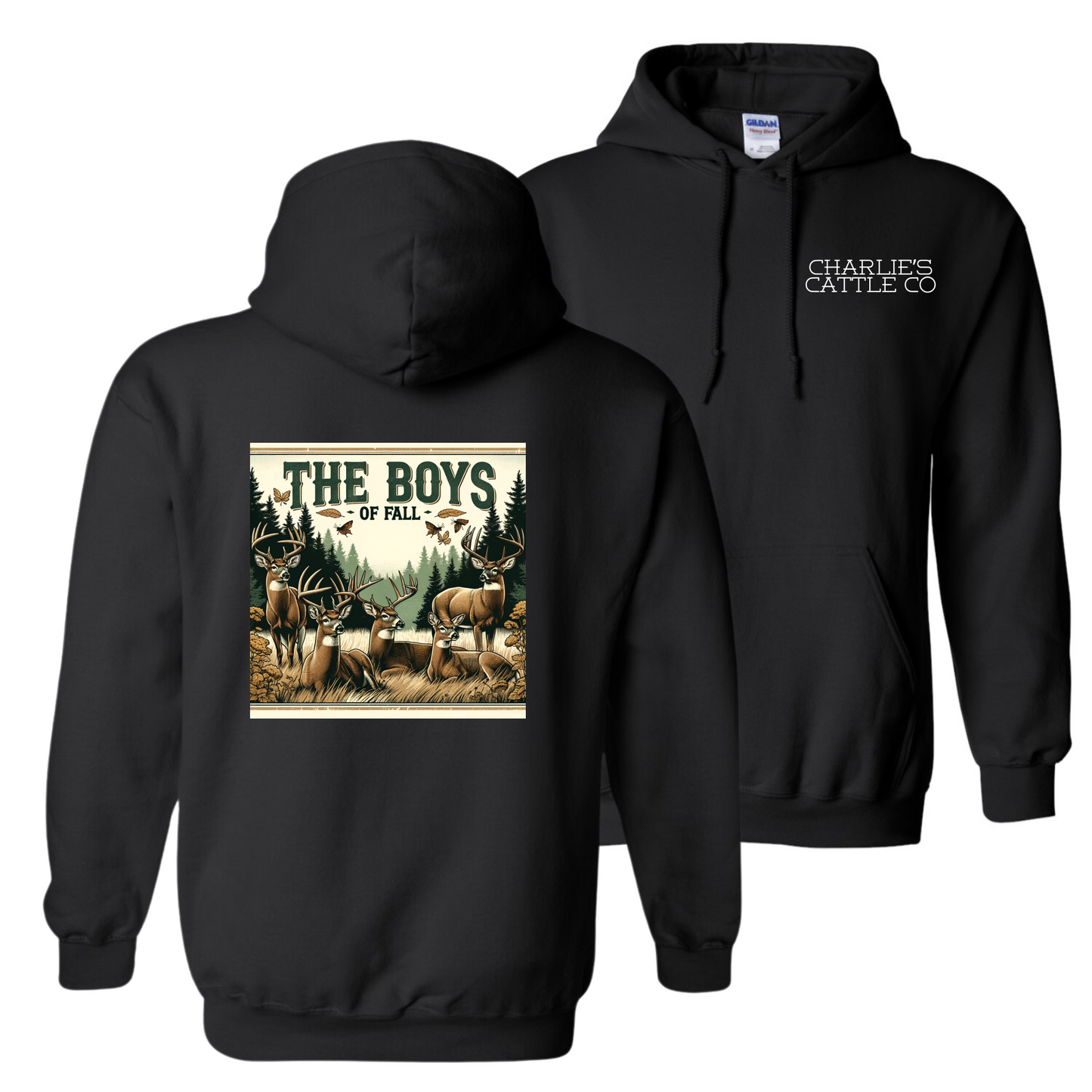 Boys of Fall Deer Hoodie