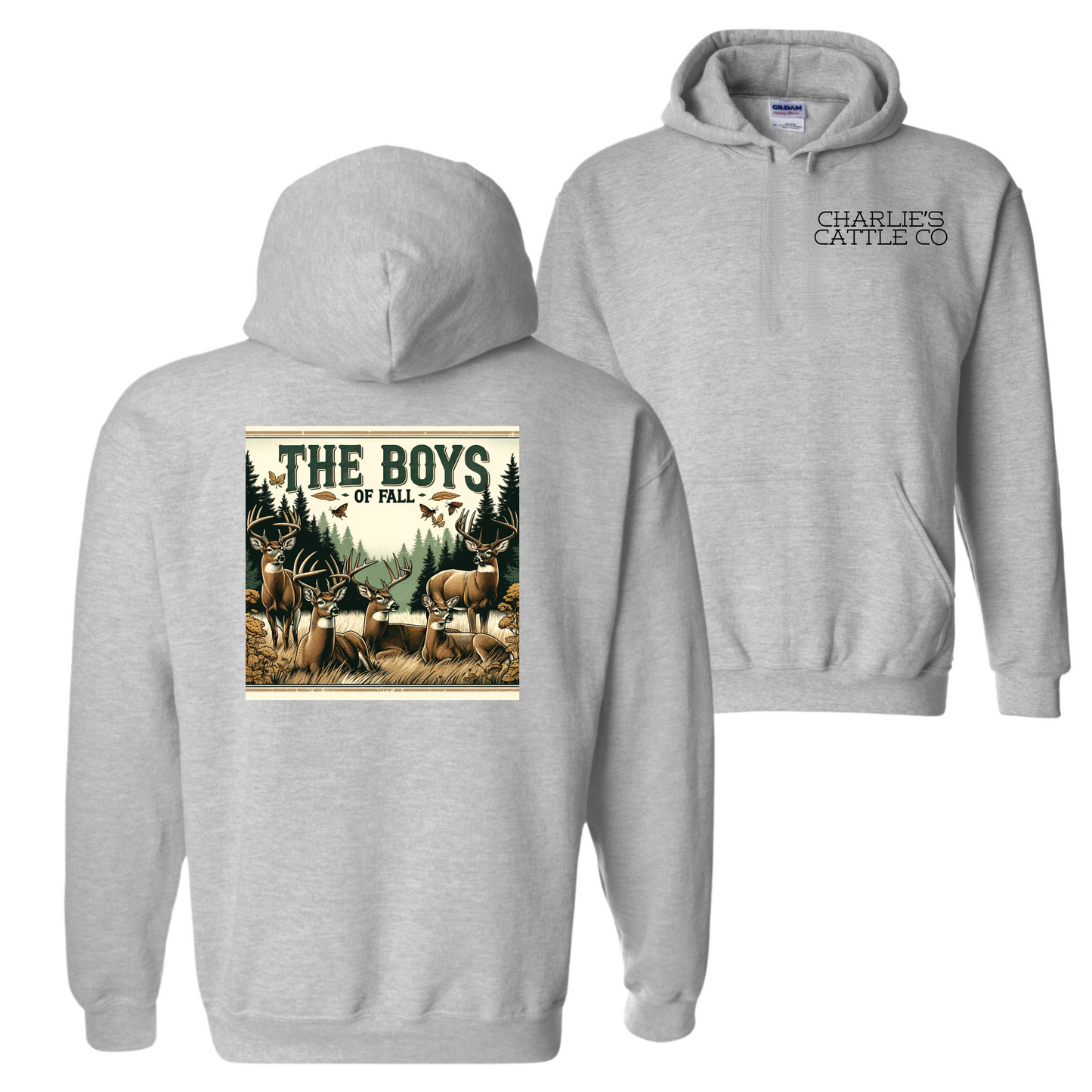 Boys of Fall Deer Hoodie