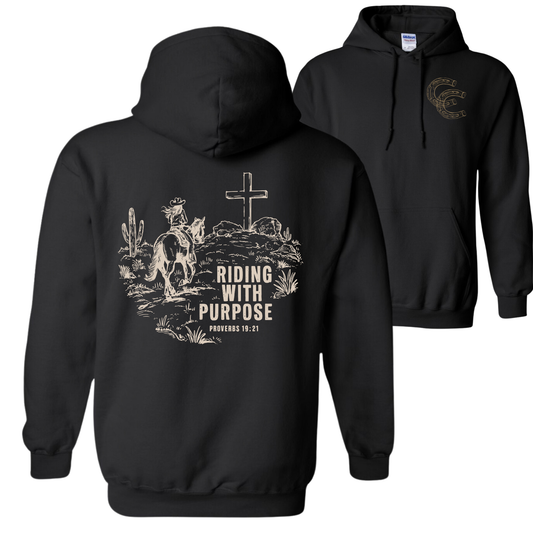 Riding With Purpose Hoodie