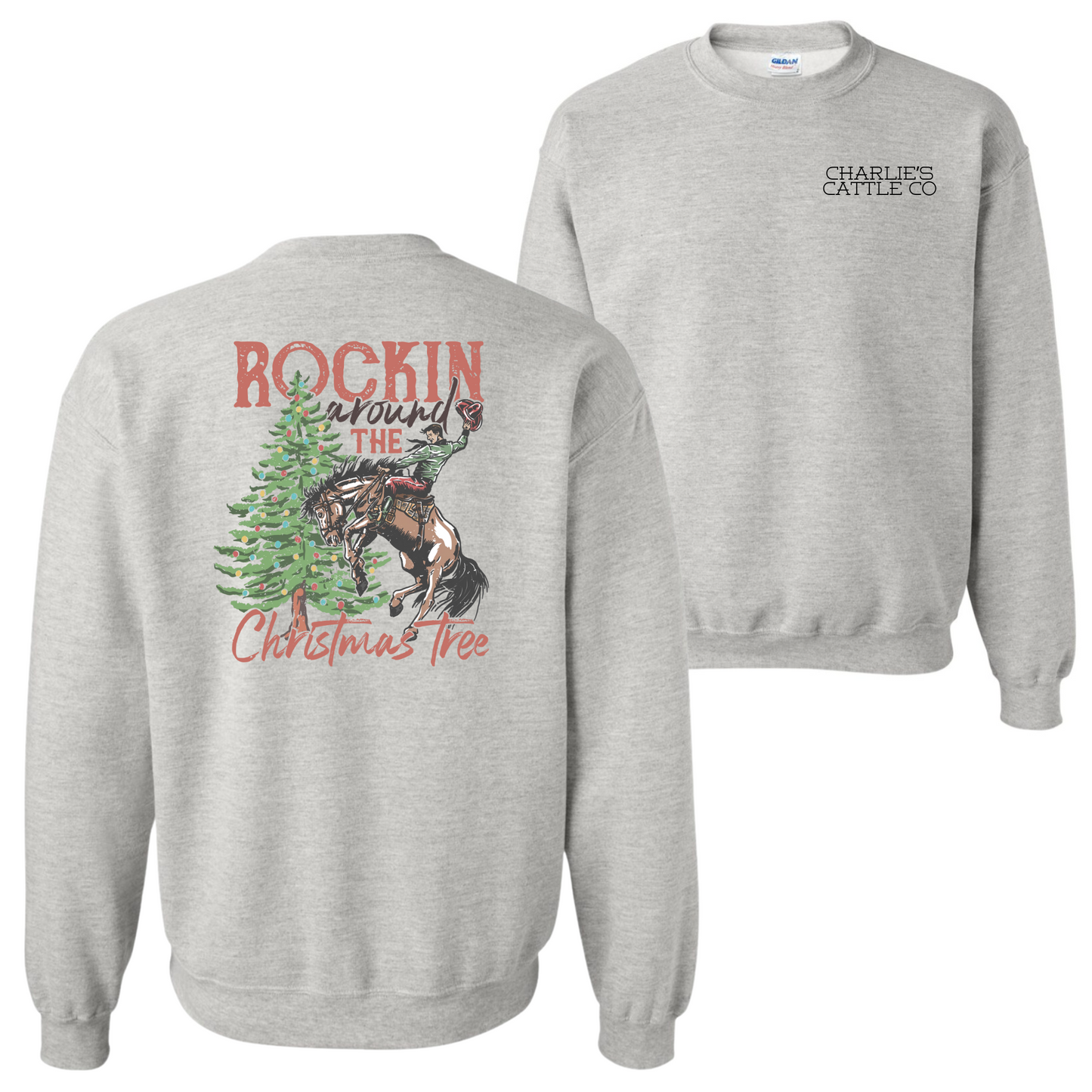 Rock'n Around The Christmas Tree Sweatshirt