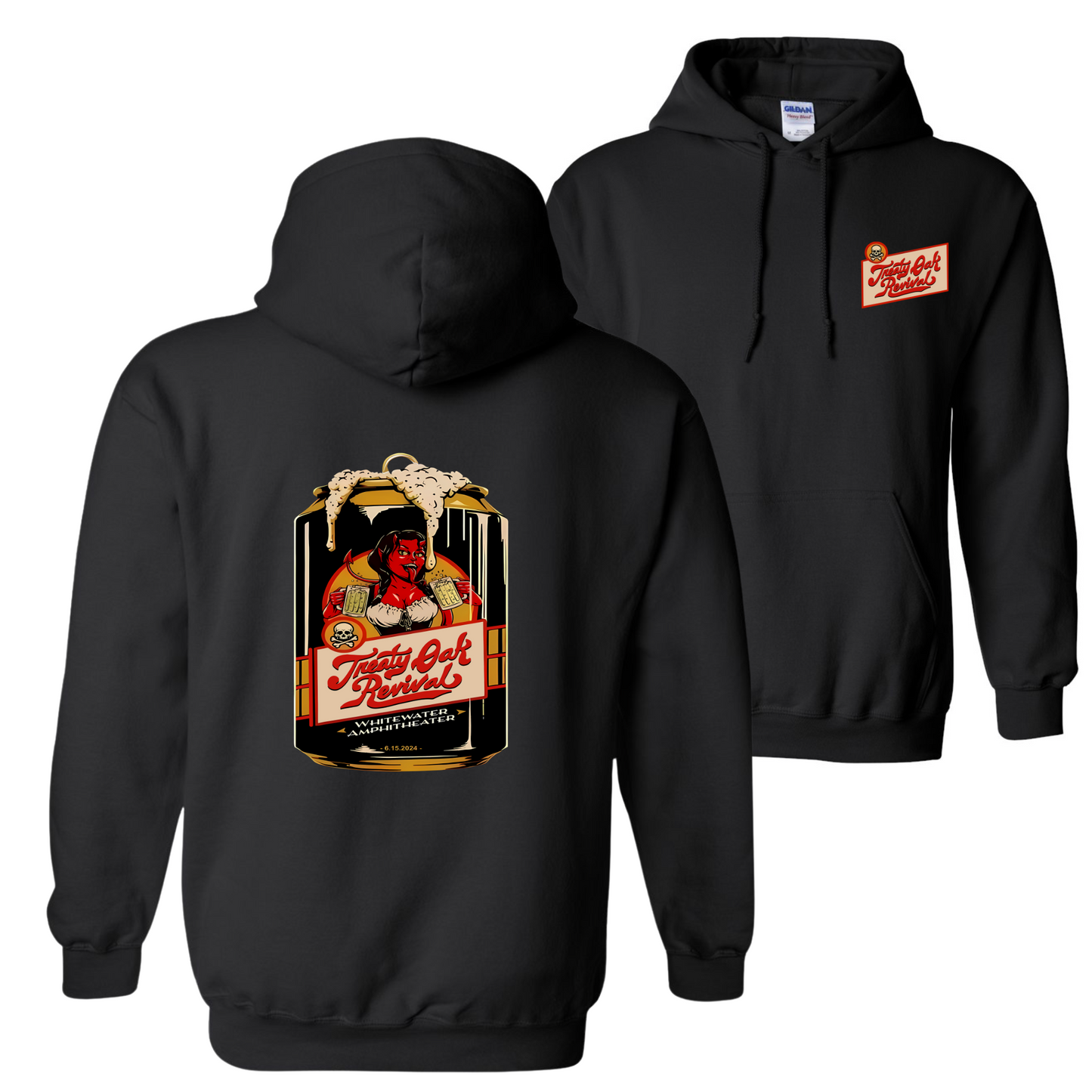 Treaty Oak Beer Can Hoodie