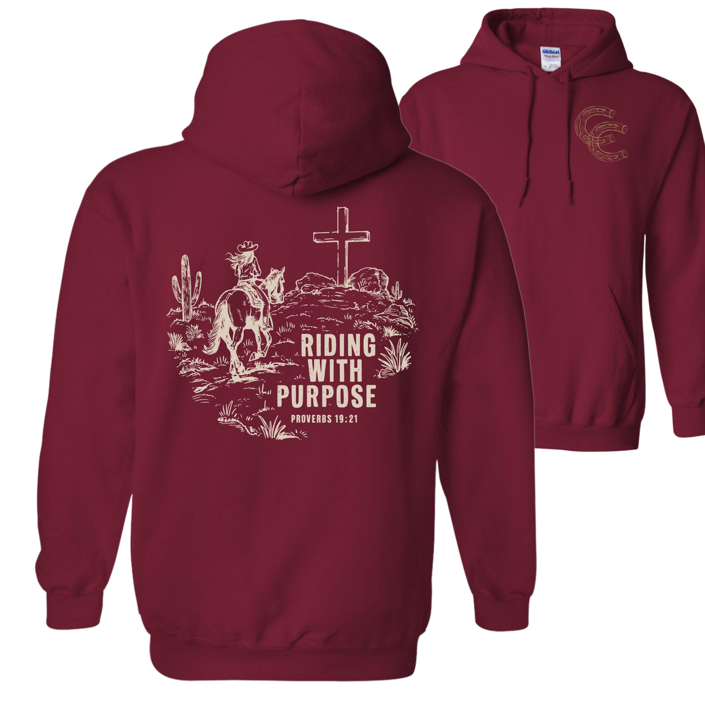 Riding With Purpose Hoodie