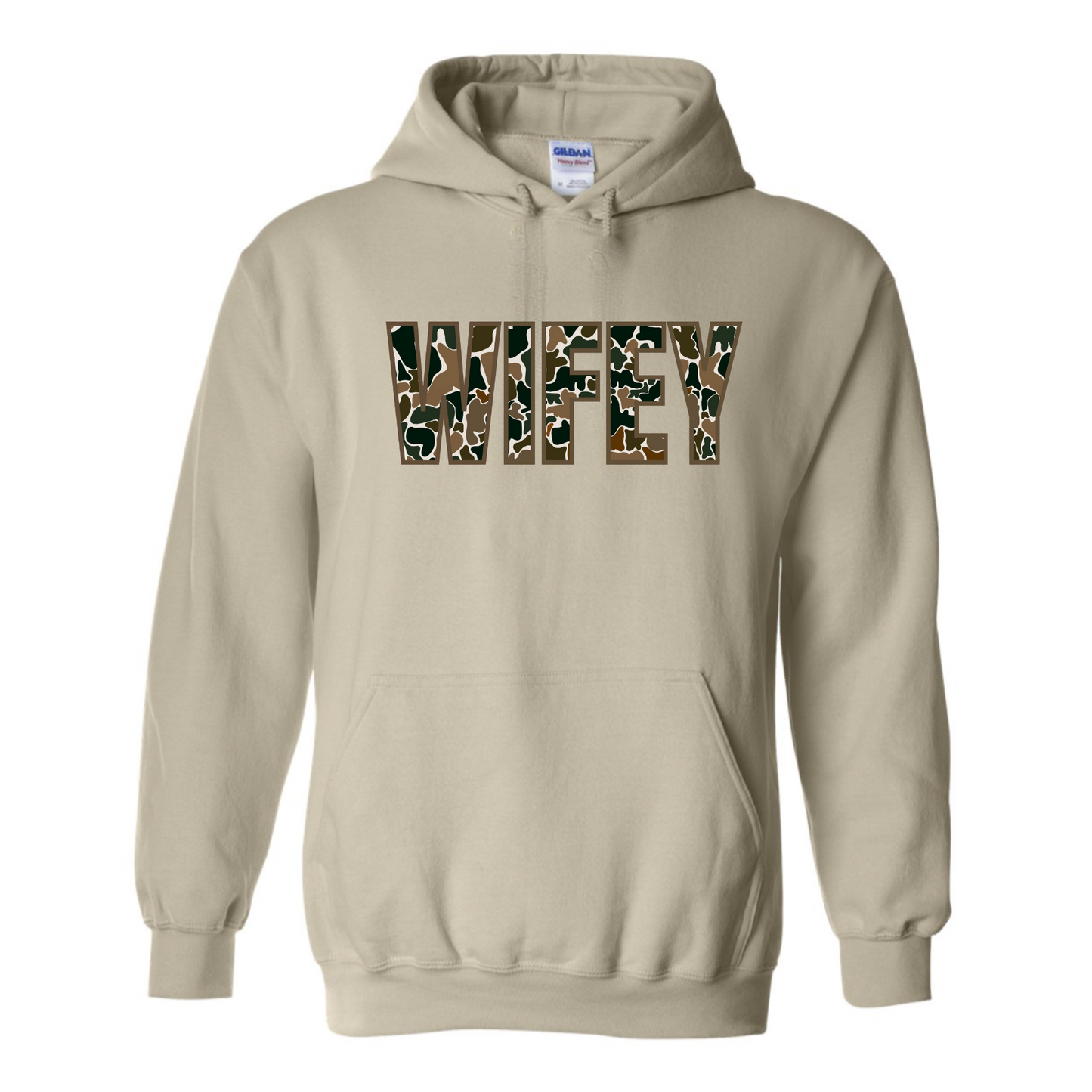 Camo Wifey Hoodie