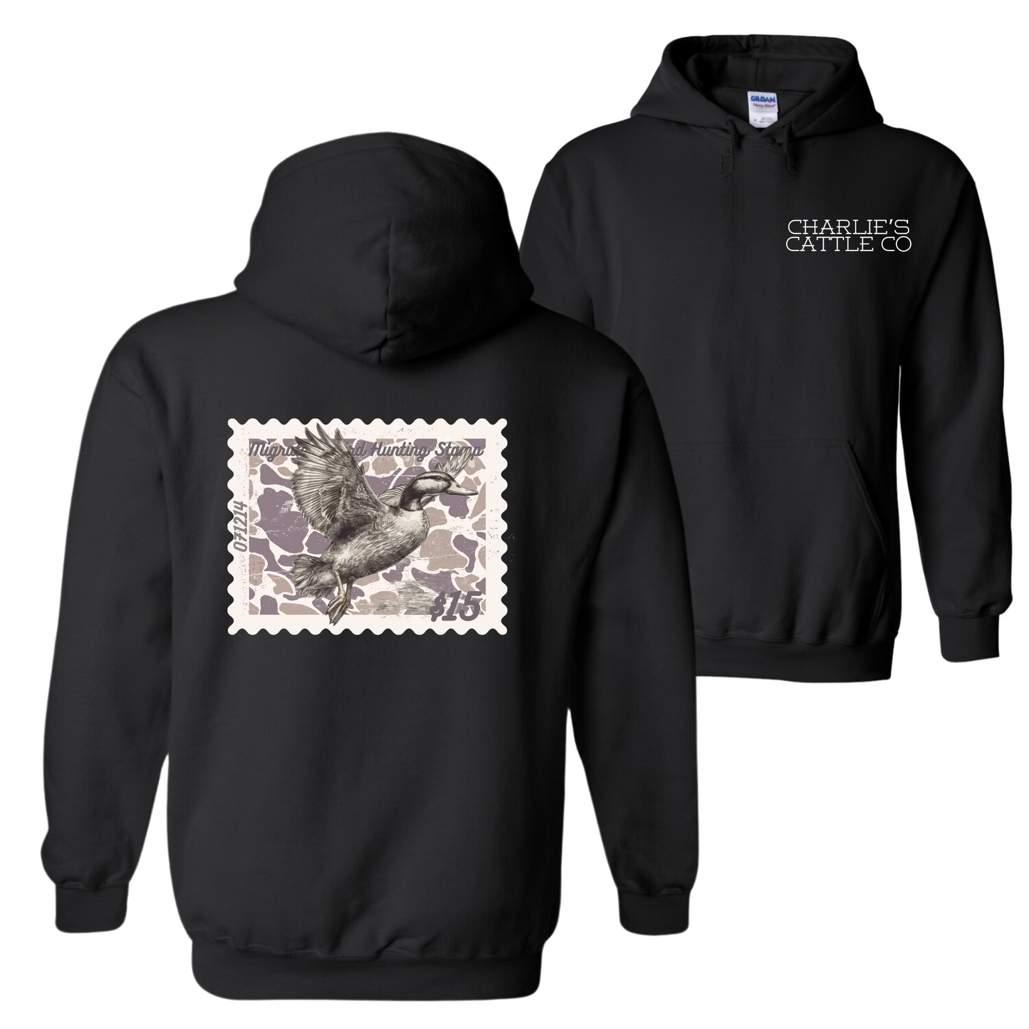 Vintage Duck Stamp Hoodie