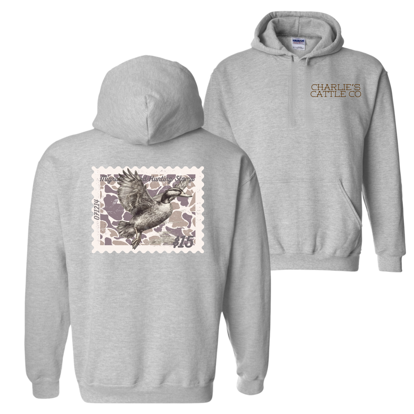 Vintage Duck Stamp Hoodie