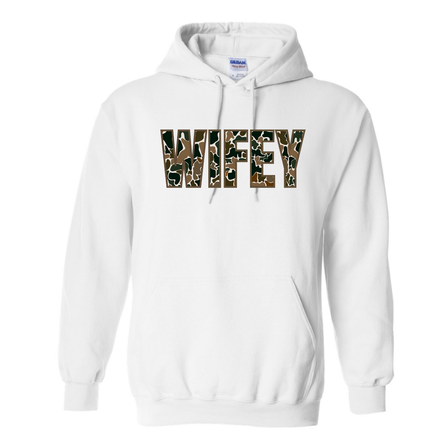 Camo Wifey Hoodie