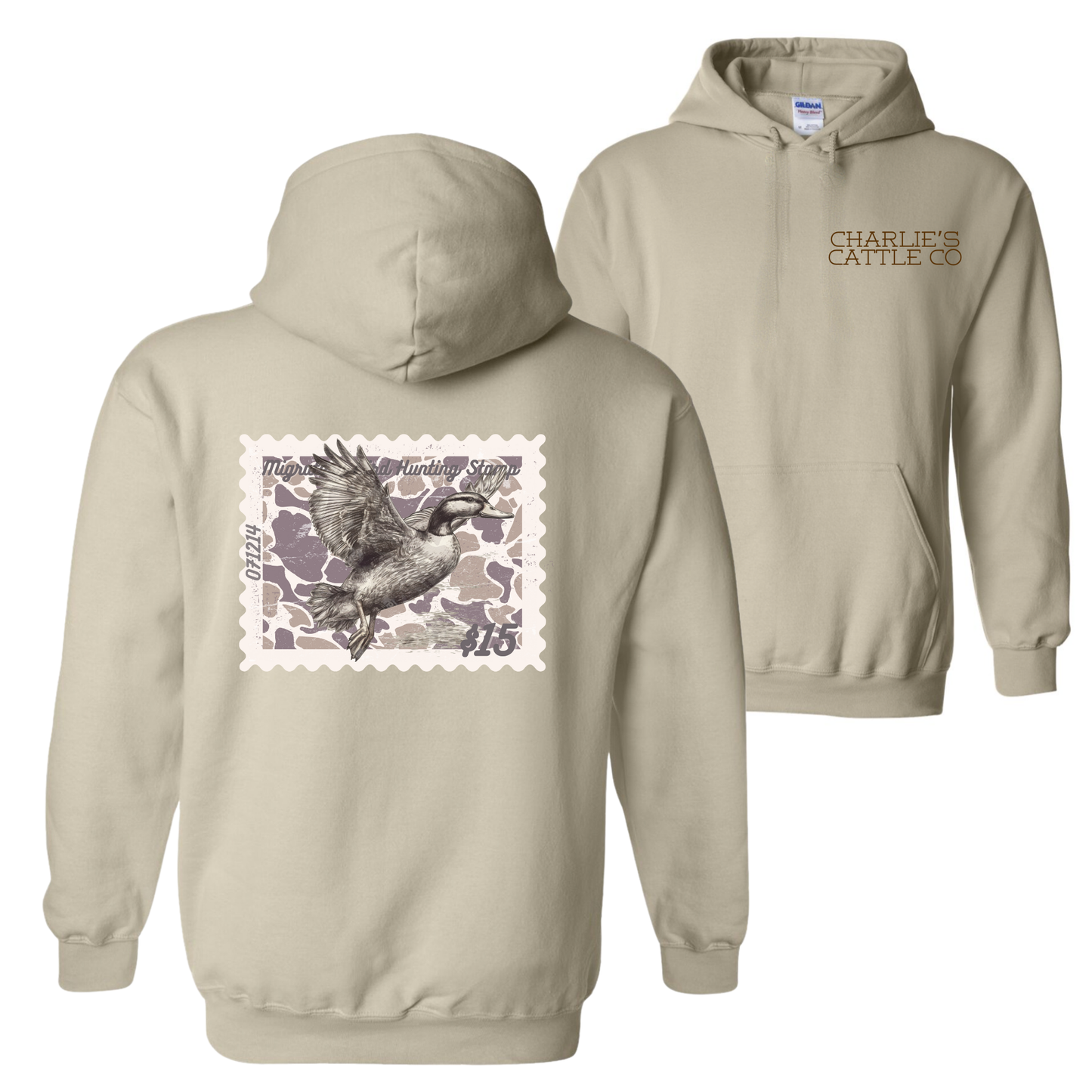 Vintage Duck Stamp Hoodie