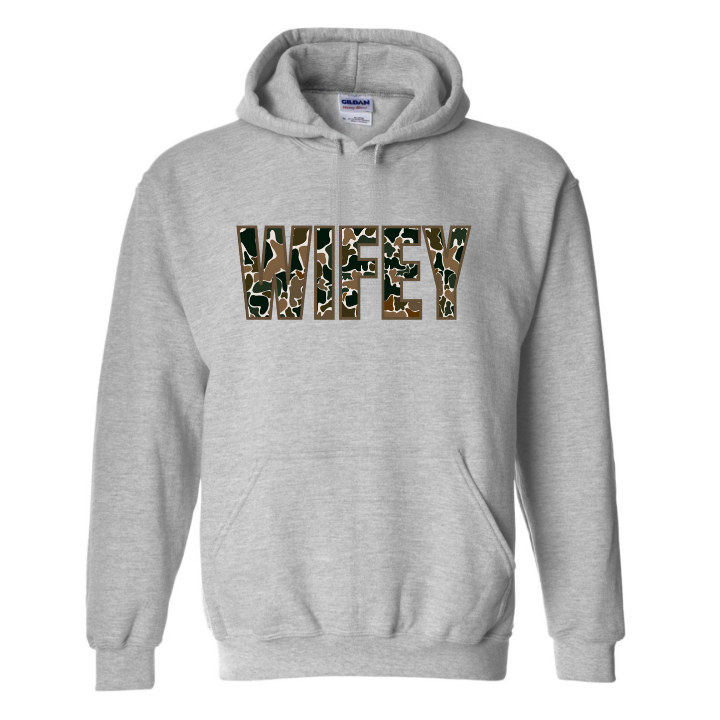 Camo Wifey Hoodie